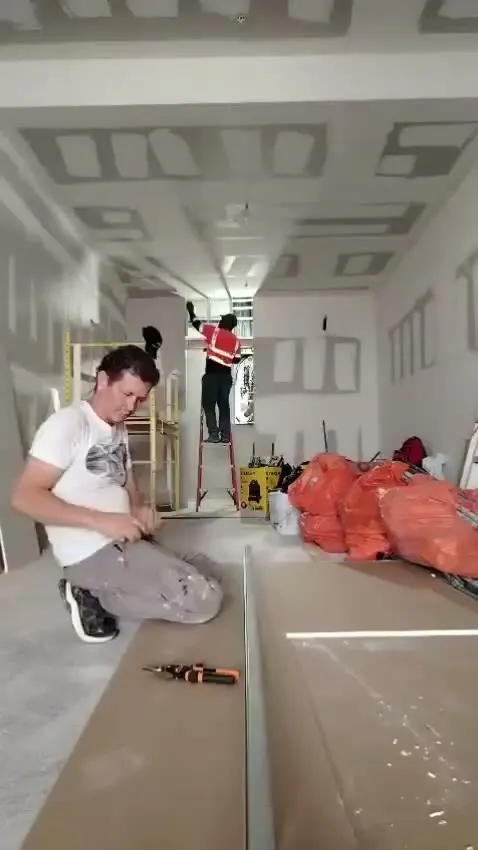 Instalación de drywall
