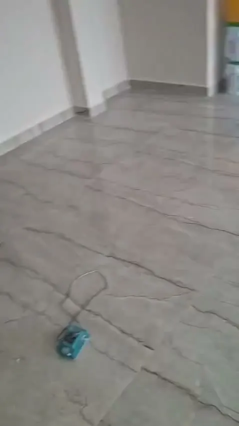Piso de mármol terminado